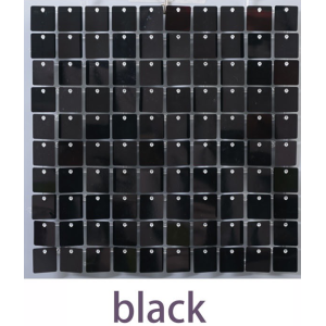 Shimmer Wall Black | Set 49 PCS